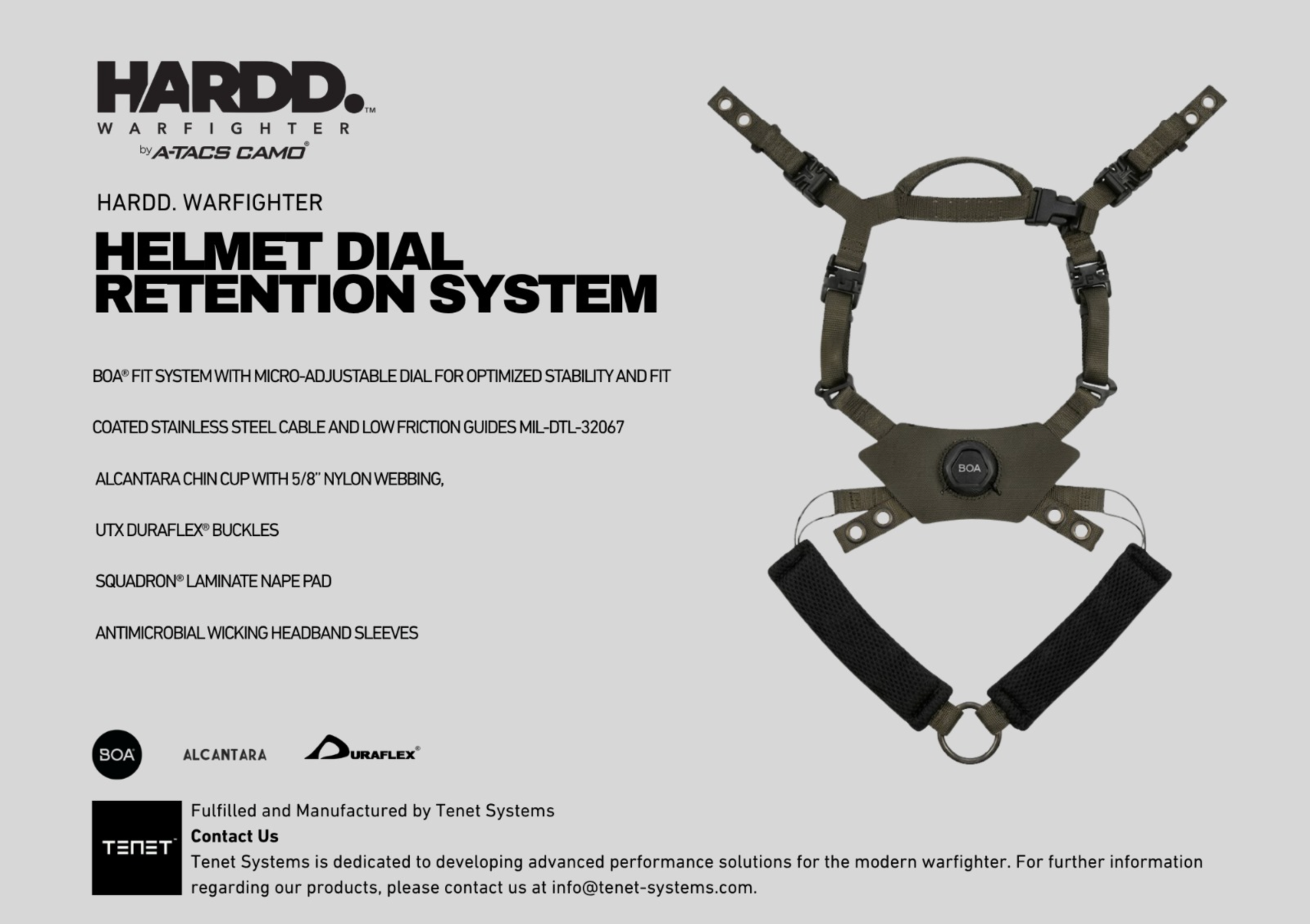 HARDD. HELMET DIAL RETENTION SYSTEM